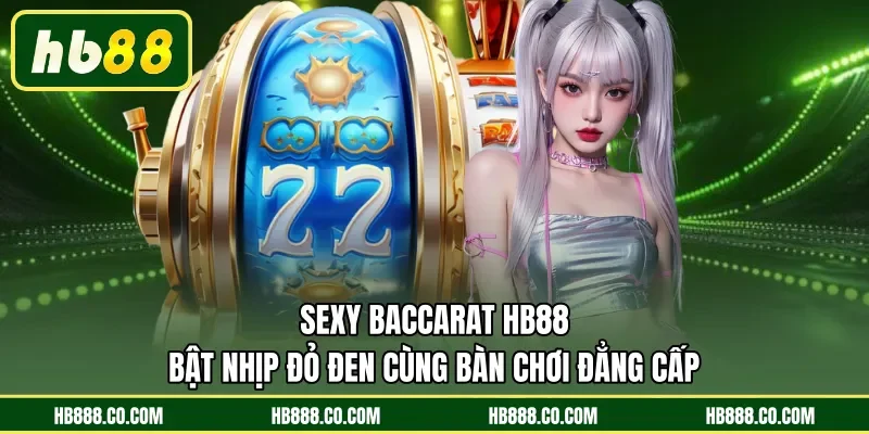 Sexy Baccarat HB88 - Bật Nhịp Đỏ Đen Cùng Bàn Chơi Đẳng Cấp