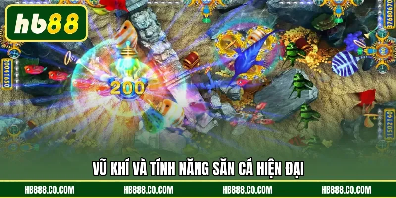 Vũ khí và tính năng săn cá hiện đại